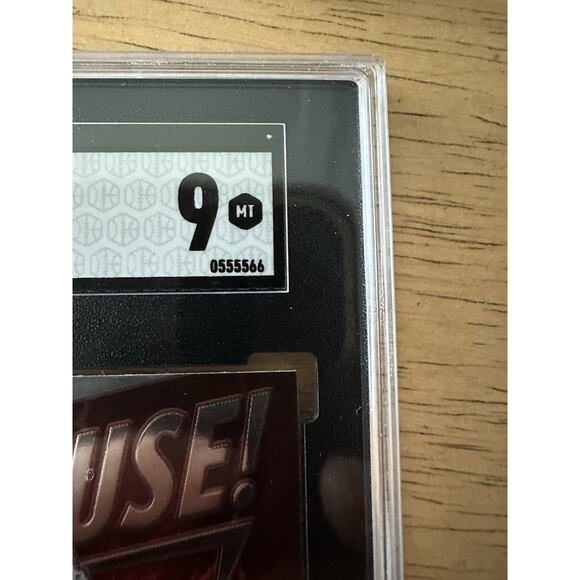 2020 Donruss Optic MH-2 Patrick Mahomes II My House, SGC 9 KC Chiefs Football - Picture 3 of 5